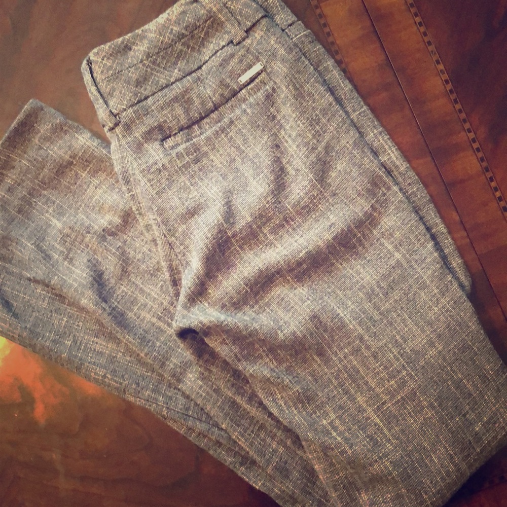 New York & Co navy tweed dress pant